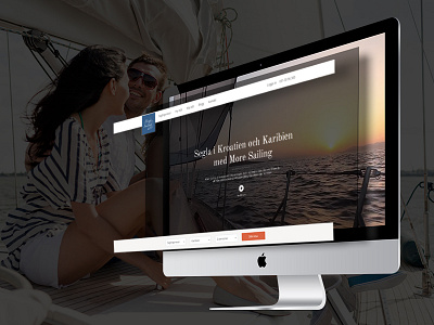 More Sailing boats design development luxury more sailing ui ux web yacht