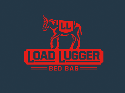 Load Lugger Logo brand colt company design donkey identity logo strong vector