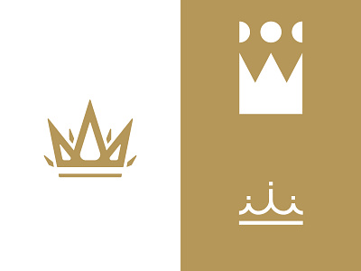 Crowns crown crowns logo mark minimal prestige royal simple
