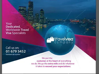 Travel Visa Corporate Design corporate rays travel