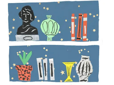 merchandising an imaginary shelf