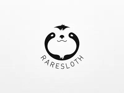 Raresloth Logo animal happy logo rare sloth