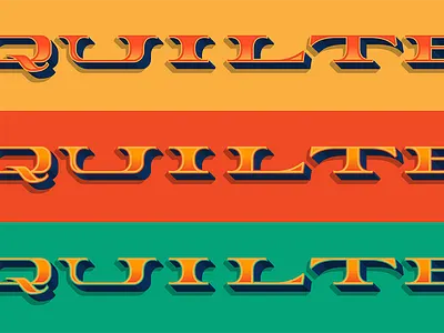 Railway Inspired Font 3d type font railroad sign painter type design typography