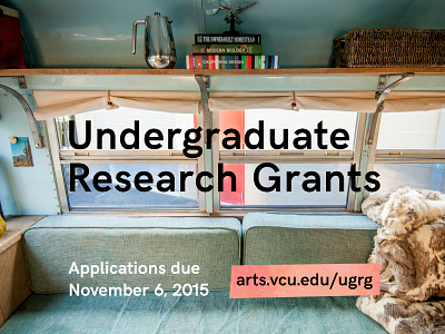Grants email graphic photo richmond texture vcuarts
