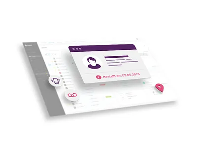 sipgate.io Connect - CRM Plugin graphic sipgate.io website