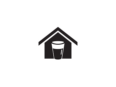 Kitchen + Dog Logo 5 beer dog doghouse drink eat kitchen logo ruff