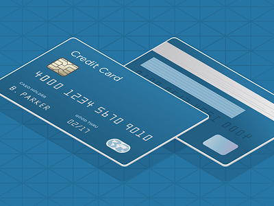 EMV Chip Technology credit card emv emv chip finance illustration isometric grid recurly san francisco