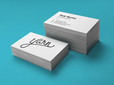 Yarn Logo brand identity branding design handlettering logo logo design