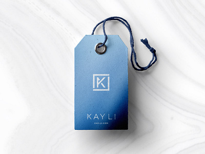 Kay Li Hangtag branding print