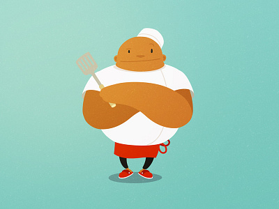 The Chief characterdesign flatdesign motionproject wip
