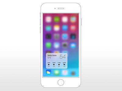 3D Weather Touch apple ui weather