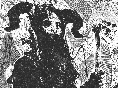 Witch Doctor halloween horror merch merch design occult scary shirt design spooky