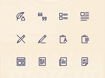 Simple Line Icons Pro - Content content icon icon pack icon set icons line icons simple icons