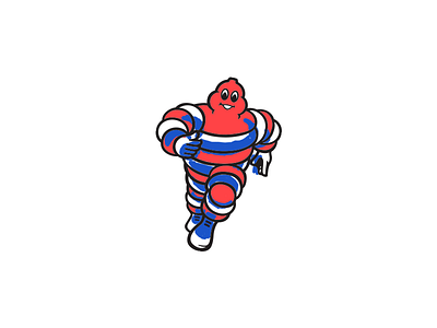 BIBENDUM OLYMPICS bibendum cool fashion fresh illustration innerolympics kikillo michelin streetwear style