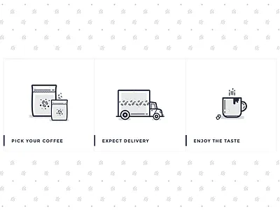 Coffee Shop Icons bags coffee cup ecommerce icons illustration mug shop store sugar truck vector