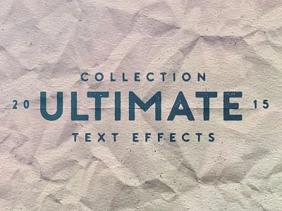 Ultimate Text Effect Collection Dribbble2 ink letterpress stamp