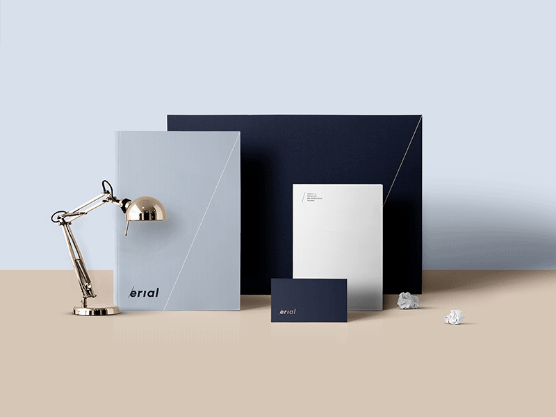 Erial Branding architecture brand branding build corporate engineering identity industrial logo residential