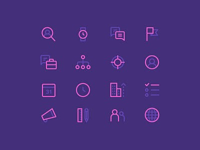 Marketing Icons avatar edit icon deisgner icon set icons marketing search set two tone icons user vector world