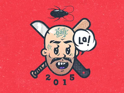 Bali illustration character illustration