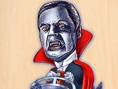 Bloodmobile chet phillips dracula illustration monster squad