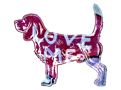 Hank aka Beagle Juice - 2 beagle dog hank key west photography tshirt