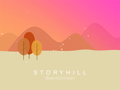 StoryHill ae ai dribbble gif ps shanghai ui