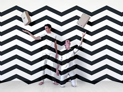 Startup Portrait box brest bzh identity penn ar box startup stripes