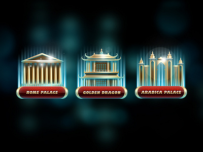 Casino icons casino icons illustration