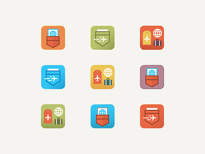 Pocket Travel Consultant app consultant globe icon luggage plane pocket ticket travel