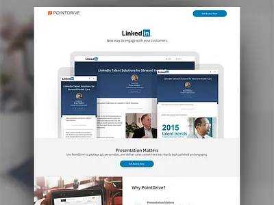Landing Page WIP devices landing page minimal partnership ui wip