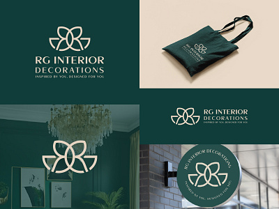 Home Decore Logo |Luxury Logo |Interior Logo Design branding decpration logo design gradeint graphic design home decore iconic identity inerior design interion logo logo logo design modern