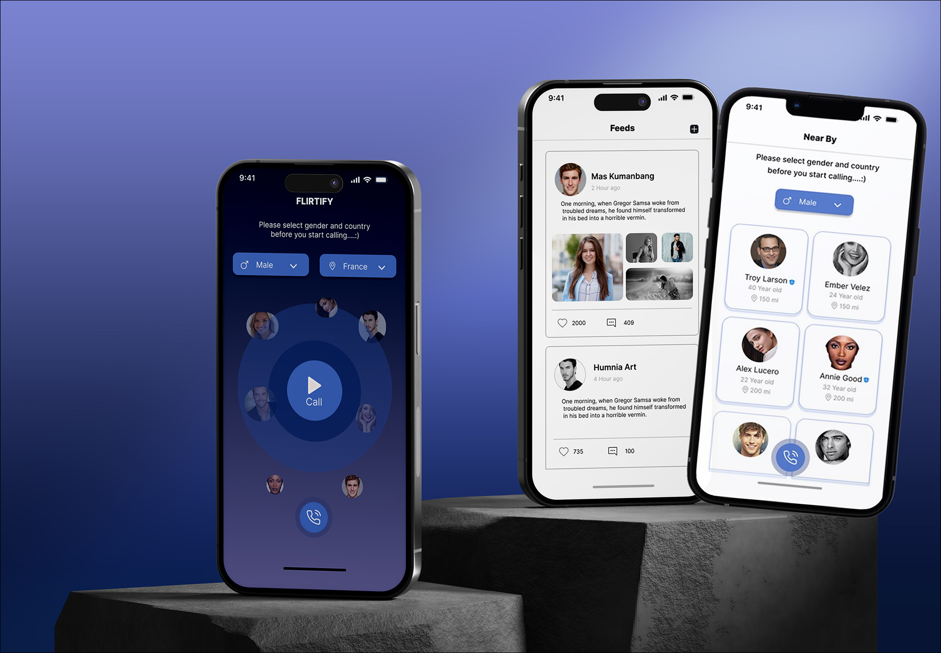 Example of Mobile App UI Design