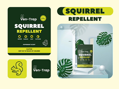 Mosquito, Snake, Squirrel, and Rodent Repellent Packaging Design bag brand identity branding design discover label design package packaging packaging design packagingdesign pouch pouch packaging print product design product packaging sachet typography web design website