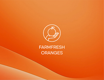 Logo Design for Food Brand | Farmfresh Oranges | Vibrant, Natura agriculture the brand: