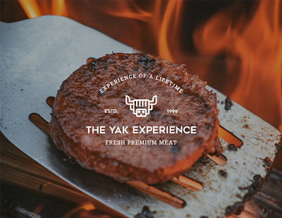 Logo Design for Food Brand | The Yak Experience | Bold, Traditio hearty