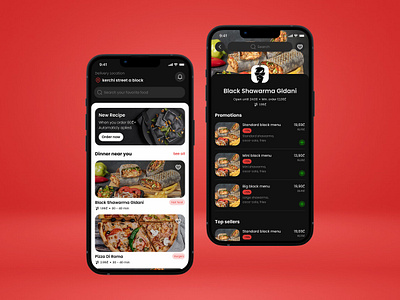 📱 Food Delivery App – Modern & Sleek UI 🍔 app app design booking branding color cooking courier delivery delivery service design fast food figma food food and drink food delivery modern order restaurant ui ux