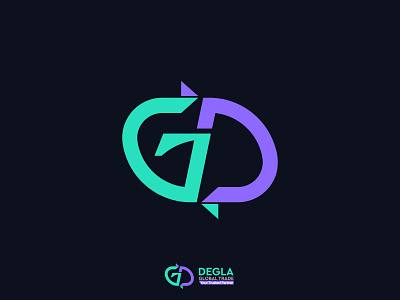 Degla Global Trade brand brand design brand identity branding branding design design dg gd global graphic design illustration logo logodesigner monogram trade