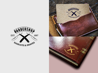 Logo Design for Grooming Brand | Barbershop | Vintage, Premium reliable