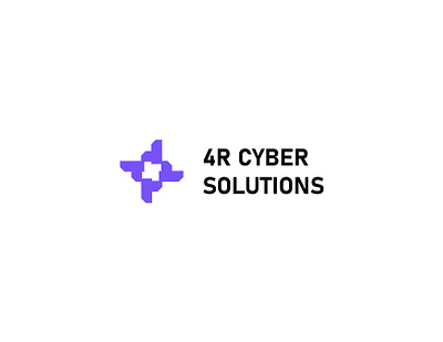 Logo Design for Brand | 4R Cyber Solutions | Innovative cutting edge