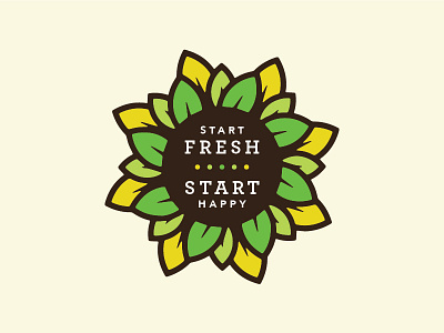 Fresh Start green leafs type