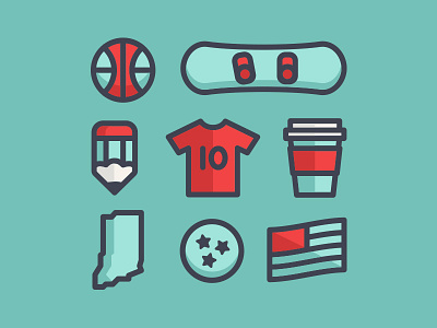 Identity Icons icons line