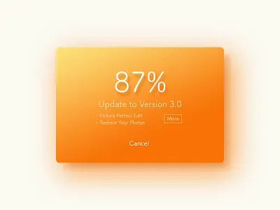 Update card orange pc pracitce ui update yellow