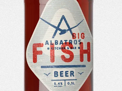 ALBATROS BEER albatros barmalei design