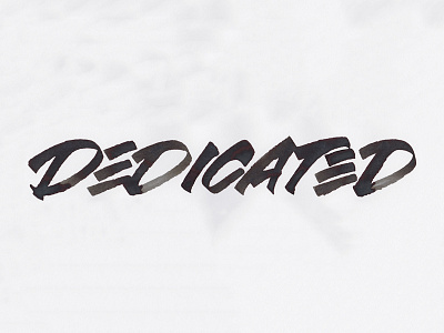 Dedicated calligraphy handlettering ink lettering rulingpen type typography