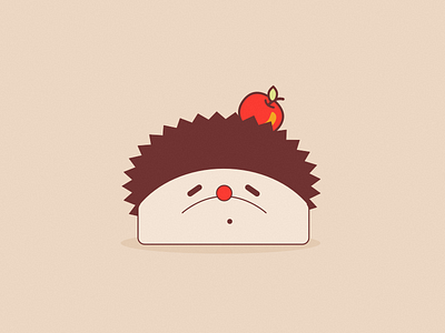 Hedgi autumn hedgehog hedgi illustration sketch