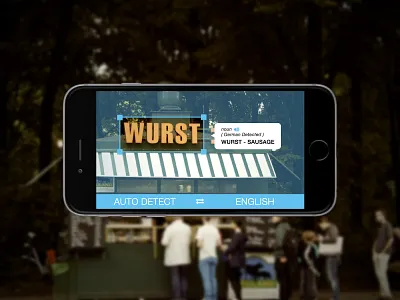 Day 012 - Augmented Translator app augmented flat interface iphone minimal translator ui