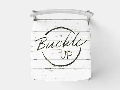 Day 65 - 365 Days Of Lettering - Buckle Up 365 project buckle up hand lettered lettering type