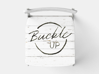 Day 65 - 365 Days Of Lettering - Buckle Up 365 project buckle up hand lettered lettering type