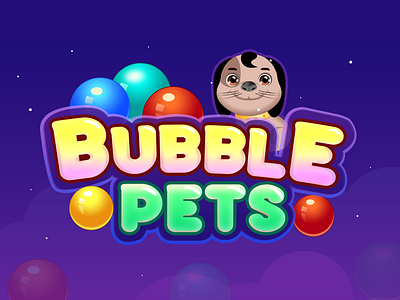 Bubble Blitz - Splash Screen bubble game candy game splash screen ui design