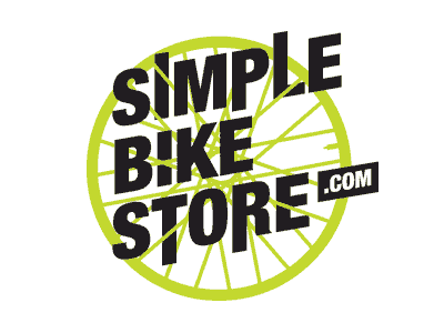 simple bike store logo bicycle bike logo rims vector